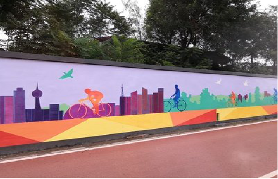 遂昌墙体彩绘-围墙