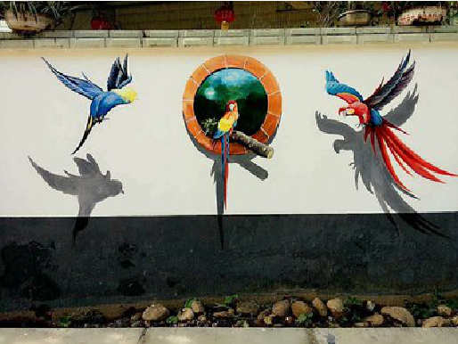 遂昌视觉错位-3D墙绘设计