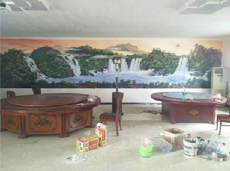 遂昌墙绘-写实风景