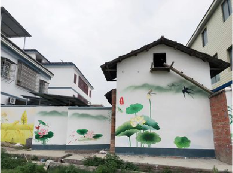 遂昌室外墙绘-从选材到保养。