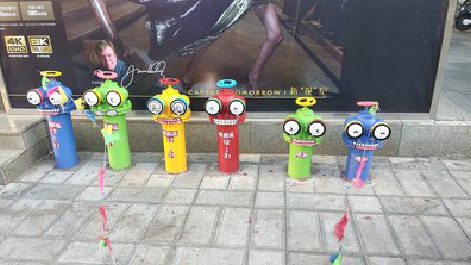 遂昌商业区彩绘